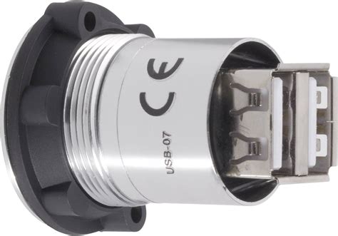 Usb Double Mounted Socket 20 Usb 07 2 X Usb Socket Type A To 2x Usb