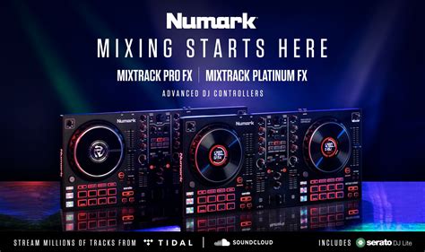 New Numark Mixtrack Pro FX and Mixtrack Platinum FX whats the difference