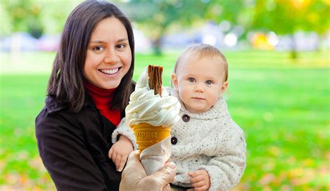 family eating ice cream  stock photo public domain pictures