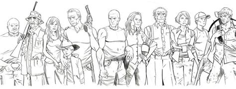 Free Coloring Pages The Walking Dead