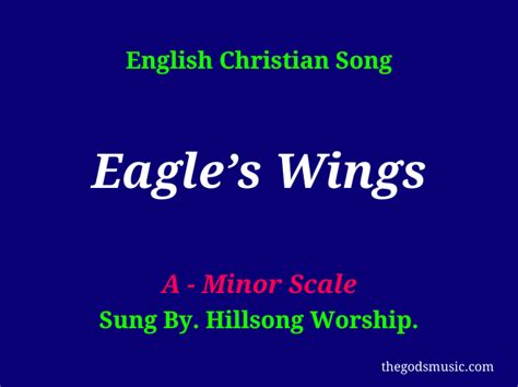 Eagles Wings Keyboard Chords