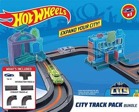 Paquete De Pistas De Hot Wheels City Env O Gratis