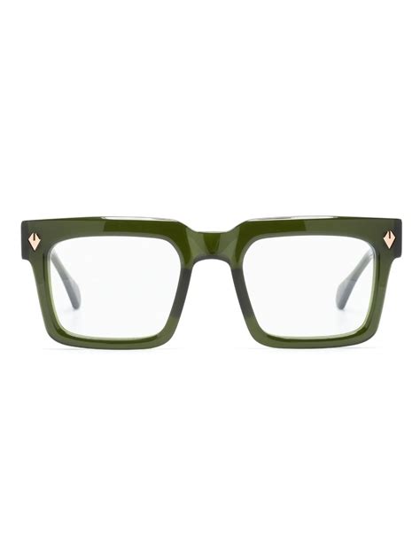 T Henri Eyewear Lentes Con Armazón Rectangular Farfetch