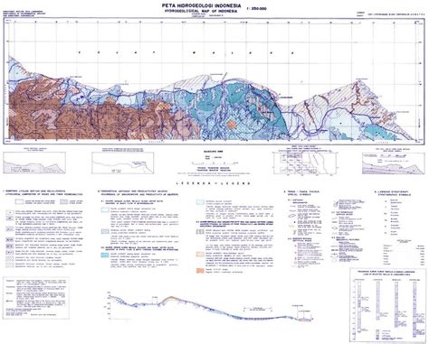 Peta Hidrologi Indonesiahydrological Map Of Indonesia Lhokseumawe And