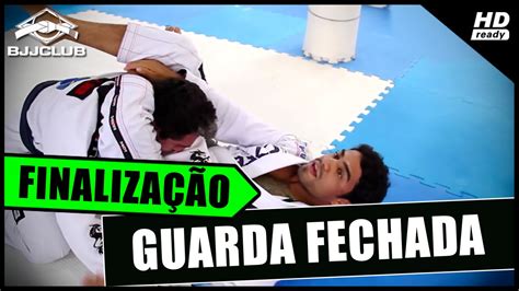 Jiu Jitsu Duas Finalização da Guarda Fechada Stéfano Correa