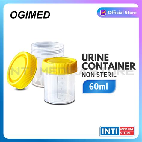 Jual Ogimed Urine Container Non Steril 60ml Pot Sampel Tempat