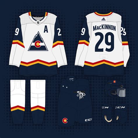 Here's a Rockies inspired Avalanche 3rd jersey concept I designed a ...