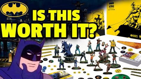 Batman Miniatures Game Starter Set Review Back To Gotham Starter Box