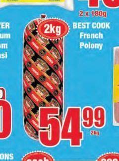 Best Cook Polony Offer At Boxer