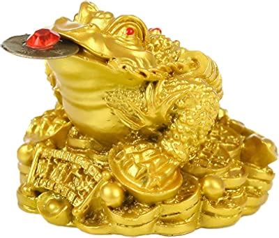 Amazon Mulhue Brass Feng Shui Money Frog Three Legged Wealth Frog