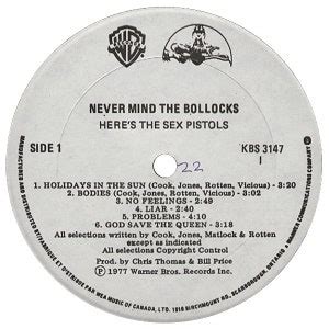 Sex Pistols Never Mind The Bollocks Here S The Sex Pistols Classic Punk Etsy