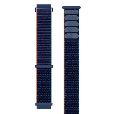 Amazfit Gtr Nylonarmband Navy Blau Smartwatcharmbaender De