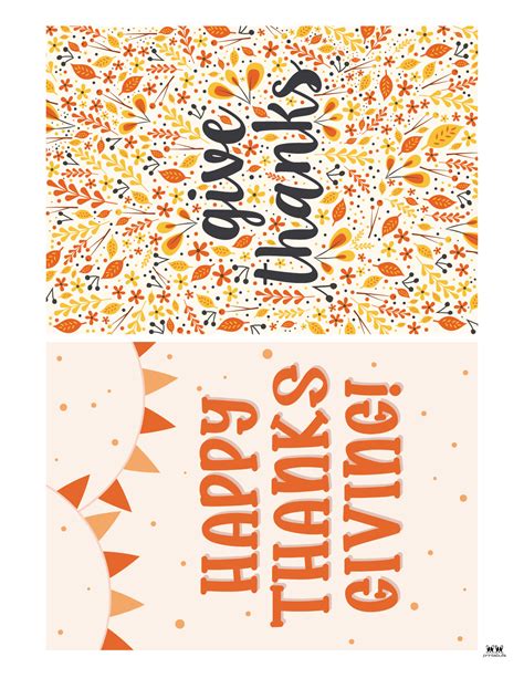 Free Printable Thanksgiving Cards | Printabulls
