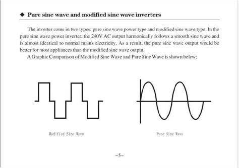 VEVOR PURE SINE WAVE INVERTER 3500 WATT User Manual Page 10