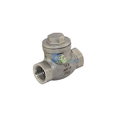 Business Industrial 1 1 Inch Female Swing Check Valve WOG 200 PSI