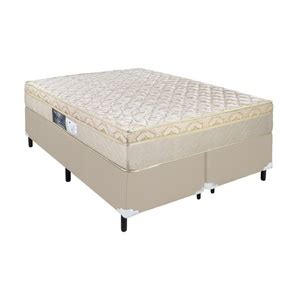 Cama Box Casal box Colchão 138x188x71 Safira Prorelax Molas