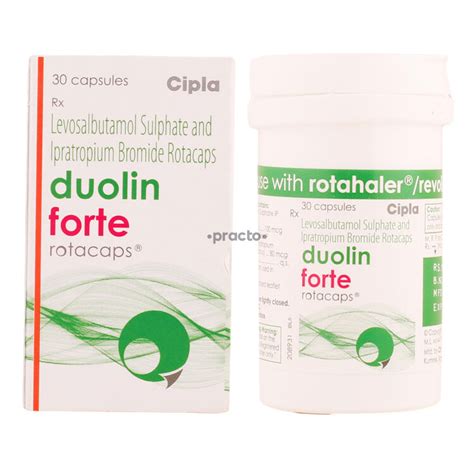 Duolin Forte Rotacaps Uses Dosage Side Effects Price Composition Practo