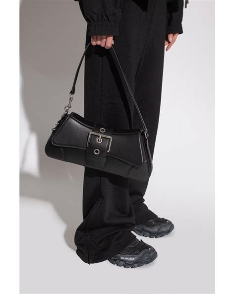 Balenciaga Lindsay Medium Hobo Bag In Black Lyst