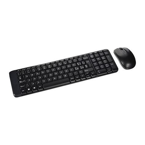 Logitech MK220 Wireless Combo, Black - 3D Box