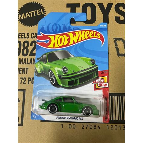 LeHuong Diecast Xe Hot Wheels Porsche 934 Turbo RSR Xanh Chuối Shopee Việt Nam
