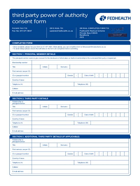 Fillable Online Cmacklerksdorp Co Fedhealth Consent Form 2020 Fax Email