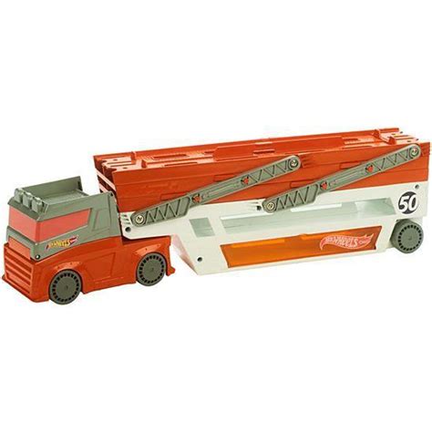 Caminhão Cegonha Hot Wheels Mega Hauler Truck Mattel Ftf Caminhões