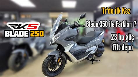 Dayang Voreiden Yeni Motor Rks Blade 250 Motosiklet Vizyonu YouTube