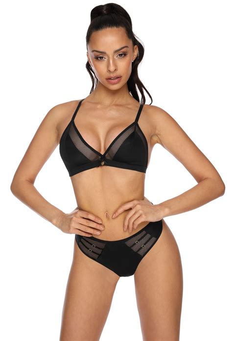 Czarna Bielizna Producent Bielizny Damskiej Mat Lingerie Bia Ystok Sklep Matlingerie Pl