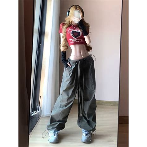 Pure Desire Style Vinyl Printed Short Sleeved T Shirt Women Summer New Style Retro Hot Girl Slim