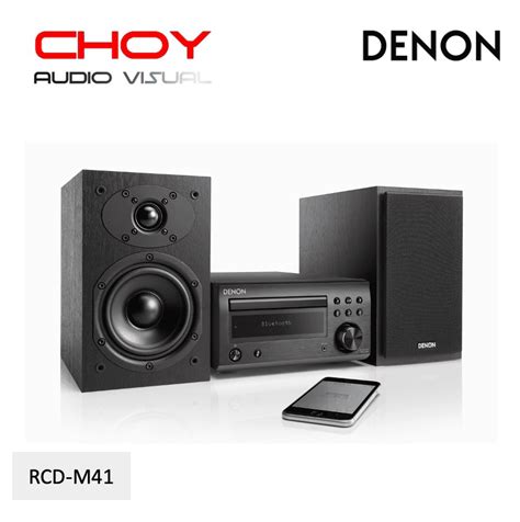 Denon Rcd M Hifi Mini System With Cd Bluetooth And Fm Am Radio