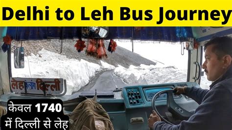 Delhi To Leh Bus Hours In Hrtc Ordinary Bus