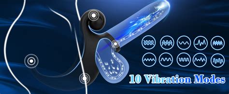 Amazon Vibrating Cock Ring Male Sex Adult Toys Silicone Penis Ring With Taint Anal