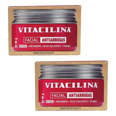 Vitacilina Crema Facial Antiarrugas 100g Mercadolibre 📦