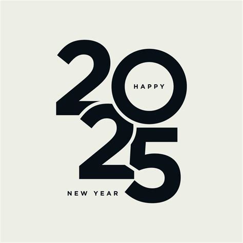 2025 Happy New Year Background Design 31107928 Vector Art At Vecteezy