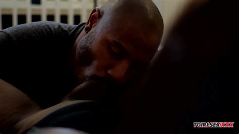 TGIRLSEX Black Tgirl Fucked Hard Bareback Anal AShemaletube