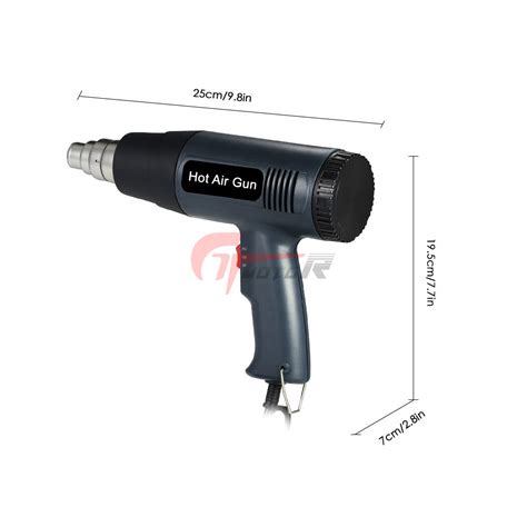 Gtmotor Heavy Duty Heat Gun Digital Hot Air Gun Heat Gun Blower Temperature Controlled Heat Gun
