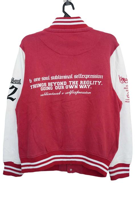 Japanese Brand × Streetwear × Varsity Jacket Vintage Gem