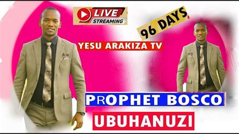 LIVE NONAHA UMUHANUZI BOSCO ATAMBUKIJE UBUHANUZI BWIHUTIRWA YouTube