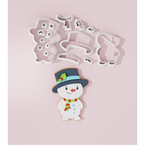Snowman Cookie Cutter 203