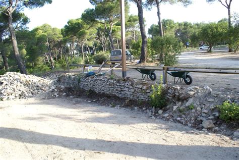 Chantier Du Parking Du Ch Teau Saumane Pierre S Che En Vaucluse