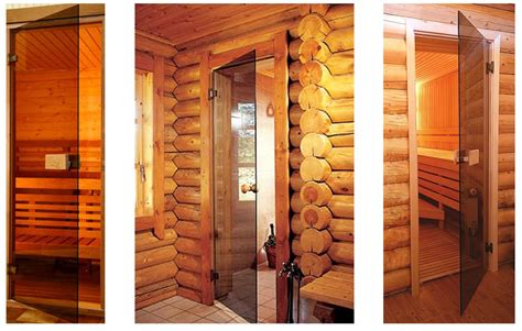 Choice Of Glass Doors For Sauna