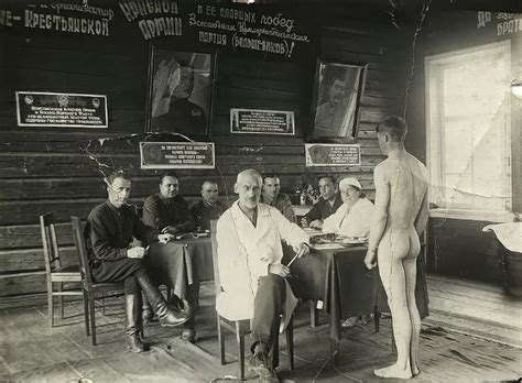 Russian Red Army Recruits Undergo Humiliating Naked Exams In