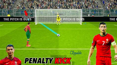 Omg 😱 Legendary Penalty Kick By Cristiano Ronaldo 🐐 Efootball Mobile 2024 🥰 Youtube