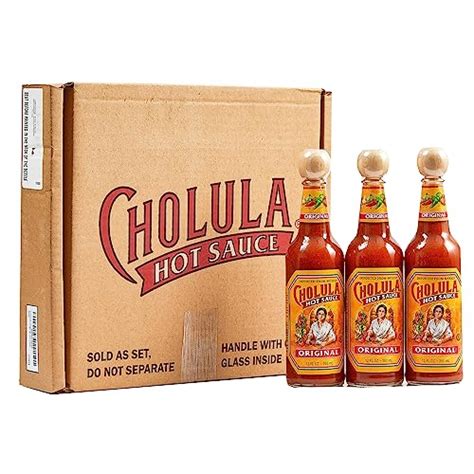 Cholula Original Hot Sauce 12 Fl Oz Multipack Great Hot Sauce Lover Gift Set 3 Count Pricepulse