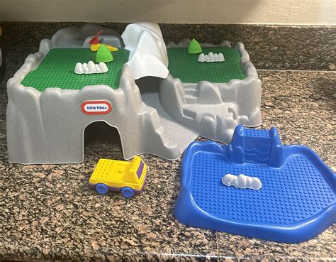 Vintage Little Tikes Mountain Adventure Building Scape System Ebay