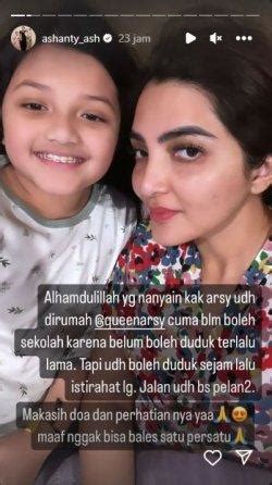 Ashanty Ungkapkan Kondisi Arsy Hermansyah Setelah Jatuh Dari Ketinggian