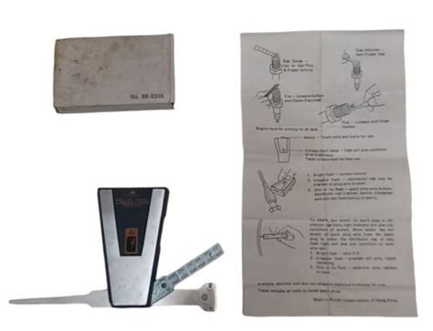 Vintage Spark Plug Tester And Setter Clean Old Multi Tool Cib Mechanics