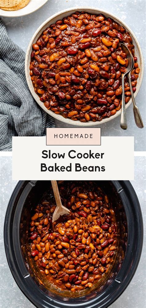 Homemade Slow Cooker Baked Beans Artofit