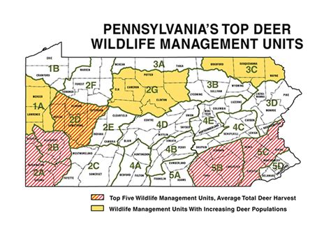 Pennsylvania Hunting Zones Map