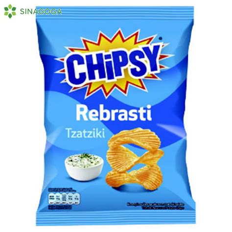 Sinagoga Web Market Chipsy Rebrasti Tzatziki 80g 20 Marbo